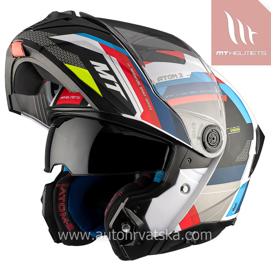 KACIGA MT ATOM 2 SV Bast A0 Pearl Matt - Slika 2