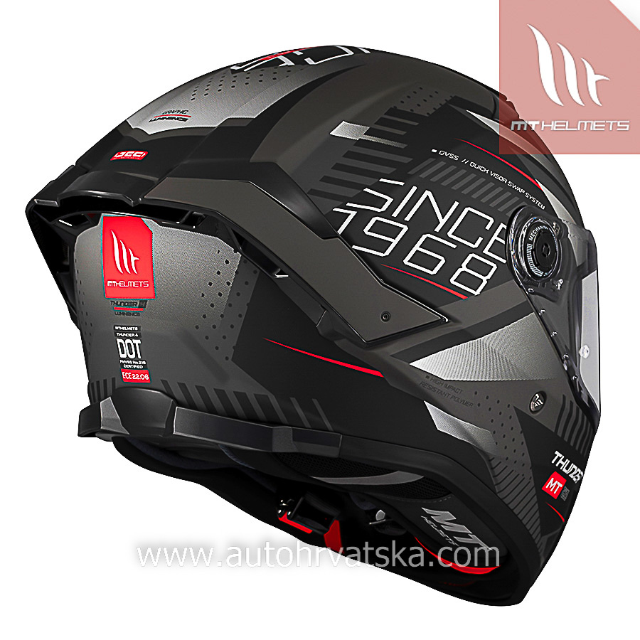 Kaciga MT Thunder 4 SV Luminence D1 Matt (XS) - Slika 2